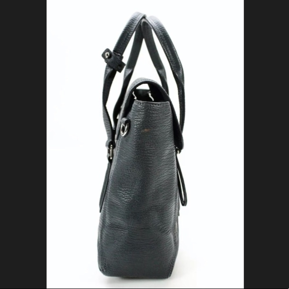 3.1 Phillip Large Grey Leather Silver Pashli Tote - Picture 3 of 16
